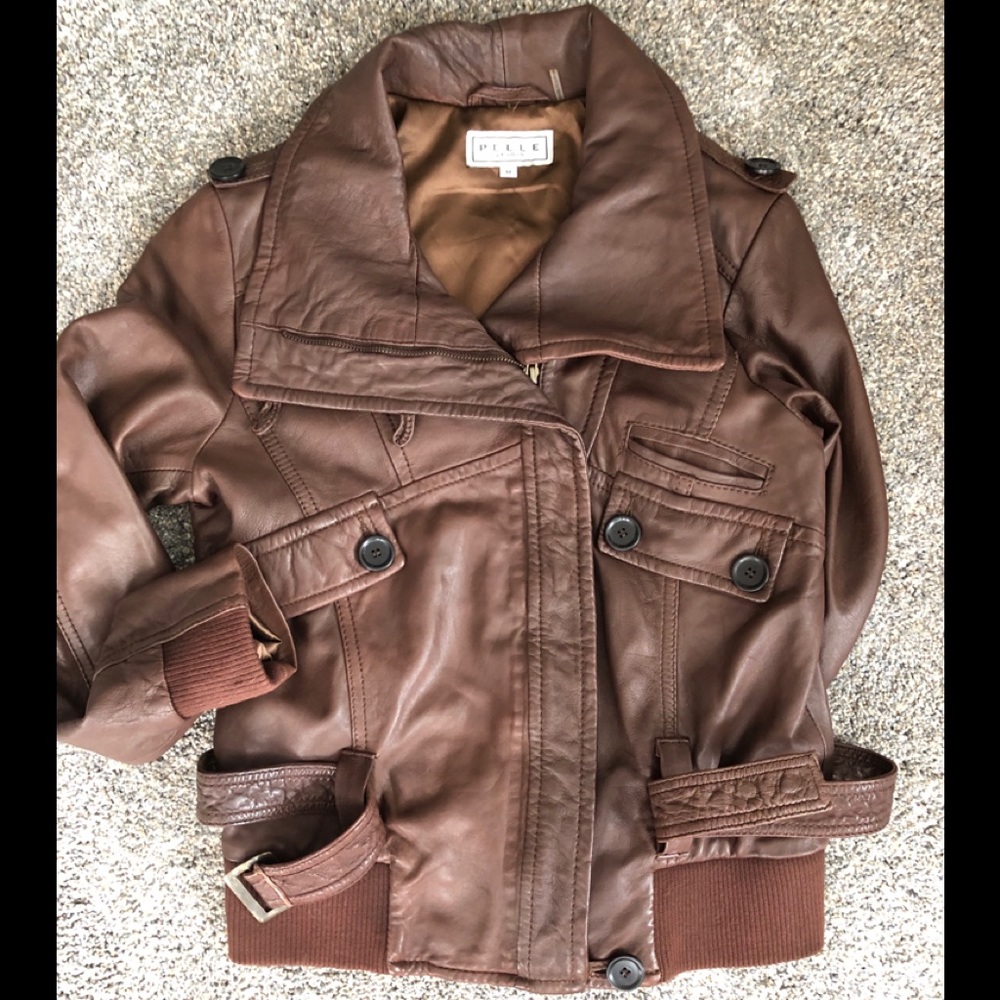 Pelle Studio size medium leather jacket